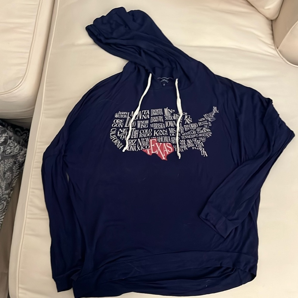 Colorbear S Texas / United Sates hoodie lightweight Jersey